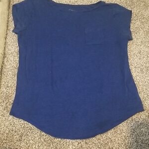 LOFT Classic Navy Short Sleeve Tee